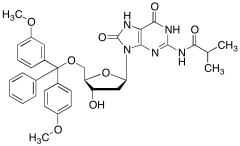 5&rsquo;-O-(Dimethoxytrityl)-8-Oxo-N2-isobutyryl-2&rsquo;-deoxyguanosine