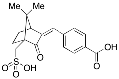 4-((Z)-((1S,4R)-7,7-Dimethyl-3-oxo-4-(sulfomethyl)bicyclo[2.2.1]heptan-2-ylidene)methyl)be