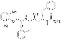 (2S,3S,5S)-2-(2,6-Dimethylphenoxyacetyl)amino-3-hydroxy-5-trifluromethylcarbonylamino-1,6-
