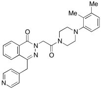 2-[2-[4-(2,3-Dimethylphenyl)-1-piperazinyl]-2-oxoethyl]-4-(4-pyridinylmethyl)-1(2H)-phthal