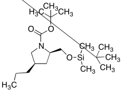 (2S,4S)-2-[[[(1,1-Dimethylethyl)dimethylsilyl]oxy]methyl]-4-propyl-1-pyrrolidinecarboxylic