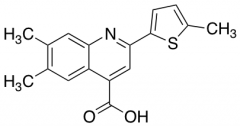 6,7-Dimethyl-2-(5-methylthiophen-2-yl)quinoline-4-carboxylic Acid