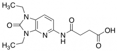 3-({1,3-Diethyl-2-oxo-1H,2H,3H-imidazo[4,5-b]pyridin-5-yl}carbamoyl)propanoic Acid