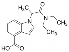 1-[1-(Diethylcarbamoyl)ethyl]-1H-indole-4-carboxylic Acid