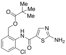 2,2-Dimethyl-propanoic Acid [2-[[(2-Amino-5-thiazolyl)carbonyl]amino]-3-chlorophenyl]methy