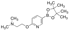 N,N-Dimethyl-2-[[5-(4,4,5,5-tetramethyl-1,3,2-dioxaborolan-2-yl)-2-pyridinyl]oxy]ethanamin