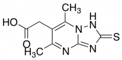2-{5,7-Dimethyl-2-sulfanyl-[1,2,4]triazolo[1,5-a]pyrimidin-6-yl}acetic Acid