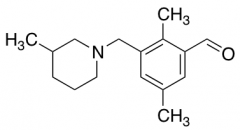 2,5-Dimethyl-3-[(3-methyl-1-piperidinyl)methyl]benzaldehyde