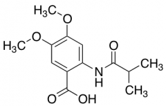 4,5-Dimethoxy-2-(2-methylpropanamido)benzoic Acid