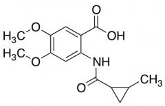 4,5-Dimethoxy-2-(2-methylcyclopropaneamido)benzoic Acid