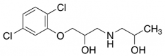 1-{[3-(2,5-Dichlorophenoxy)-2-hydroxypropyl]amino}propan-2-ol