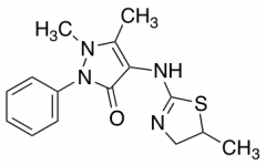 1,5-Dimethyl-4-[(5-methyl-4,5-dihydro-1,3-thiazol-2-yl)amino]-2-phenyl-2,3-dihydro-1H-pyra