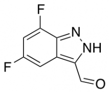 5,7-Difluoro 3-(1H) Indazole Carboaldehyde