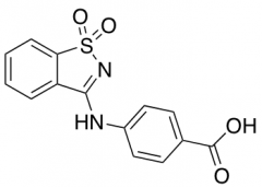4-[(1,1-Dioxo-1,2-benzothiazol-3-yl)amino]benzoic Acid