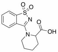 1-(1,1-Dioxo-1,2-benzothiazol-3-yl)piperidine-2-carboxylic Acid