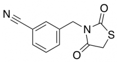 3-[(2,4-Dioxo-1,3-thiazolidin-3-yl)methyl]benzonitrile