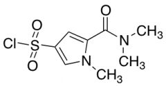 5-(dimethylcarbamoyl)-1-methyl-1H-pyrrole-3-sulfonyl chloride