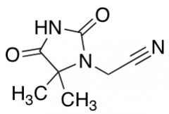 2-(5,5-dimethyl-2,4-dioxoimidazolidin-1-yl)acetonitrile
