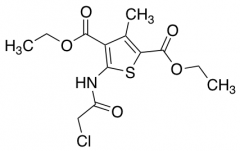 2,4-diethyl 5-(2-chloroacetamido)-3-methylthiophene-2,4-dicarboxylate