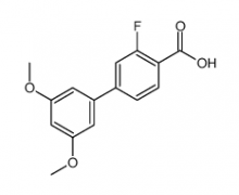 4-(3,5-Dimethoxyphenyl)-2-fluorobenzoic acid