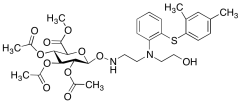 (2S,3R,4S,5S,6S)-2-(((2-((2-((2,4-Dimethylphenyl)thio)phenyl)(2-hydroxyethyl)amino)ethyl)a