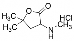 5,5-dimethyl-3-(methylamino)oxolan-2-one hydrochloride