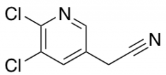 2-(5,6-dichloropyridin-3-yl)acetonitrile