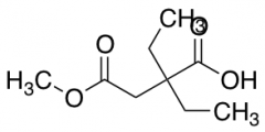 2,2-diethyl-4-methoxy-4-oxobutanoic acid