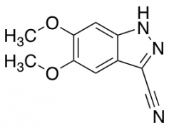 5,6-Dimethoxy-1H-indazole-3-carbonitrile