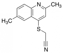 (2,6-Dimethyl-quinolin-4-yl-sulfanyl)-acetonitrile