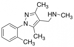 {[3,5-Dimethyl-1-(2-methylphenyl)-1H-pyrazol-4-yl]methyl}(methyl)amine