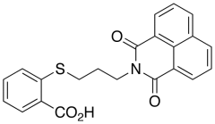 2-((3-(1,3-Dioxo-(1H)benzo[de]isoquinolin-2(3H)-yl)propyl)thio)benzoic Acid