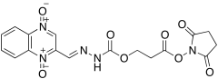 2-[(1,4-Dioxido-2-quinoxalinyl)methylene]hydrazinecarbonyl-oxy-propanoic Acid N-Hydroxy-su