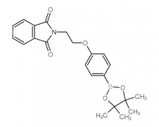 4-(2-(1,3-Dioxoisoindolin-2-yl)ethoxy)phenylboronic acid, pinacol ester