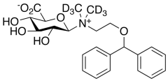 Diphenhydramine-d6 N-&beta;-D-Glucuronide