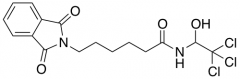 6-(1,3-dioxo-2,3-dihydro-1H-isoindol-2-yl)-N-(2,2,2-trichloro-1-hydroxyethyl)hexanamide