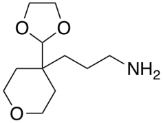 3-[4-(1,3-dioxolan-2-yl)oxan-4-yl]propan-1-amine
