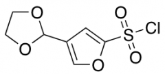 4-(1,3-dioxolan-2-yl)furan-2-sulfonyl chloride