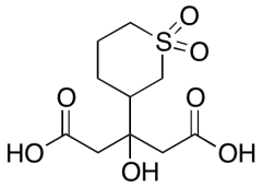 3-(1,1-dioxidotetrahydro-2H-thiopyran-3-yl)-3-hydroxypentanedioic acid