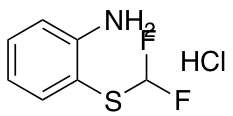 2-[(difluoromethyl)sulfanyl]aniline hydrochloride