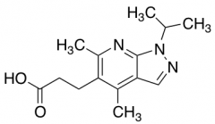 3-[4,6-Dimethyl-1-(propan-2-yl)-1H-pyrazolo[3,4-b]pyridin-5-yl]propanoic Acid