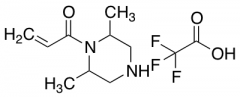 1-(2,6-Dimethylpiperazin-1-yl)prop-2-en-1-one, trifluoroacetic Acid