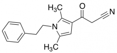 3-[2,5-Dimethyl-1-(2-phenylethyl)-1H-pyrrol-3-yl]-3-oxopropanenitrile