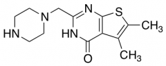 5,6-Dimethyl-2-(piperazin-1-ylmethyl)-1H,4H-thieno[2,3-d]pyrimidin-4-one