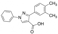 3-(3,4-Dimethylphenyl)-1-phenyl-1H-pyrazole-4-carboxylic acid