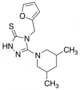 5-(3,5-Dimethylpiperidin-1-yl)-4-(furan-2-ylmethyl)-4H-1,2,4-triazole-3-thiol