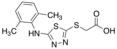 2-({5-[(2,6-Dimethylphenyl)amino]-1,3,4-thiadiazol-2-yl}sulfanyl)acetic Acid