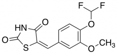 5-{[4-(Difluoromethoxy)-3-methoxyphenyl]methylidene}-1,3-thiazolidine-2,4-dione