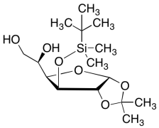 3-O-[(1,1-Dimethylethyl)dimethylsilyl]-1,2-O-(1-methylethylidene)-&alpha;-D-glucofuran