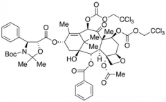 13-{[(3-N-Boc)-2,2-dimethyl-4S-phenyl-1,3-oxazolidin-5R-yl]formyl}-10-deacetyl-7,10-bis{[(